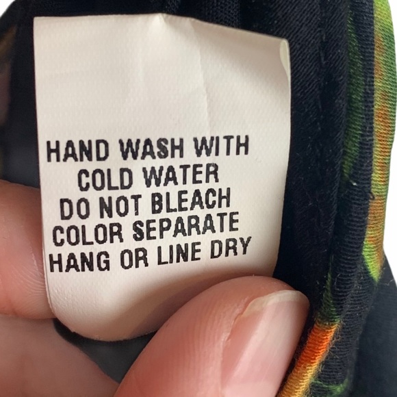 Wild Honey shorts lemon NWT Black High Rise Boho Small lightweight - Picture 5 of 7